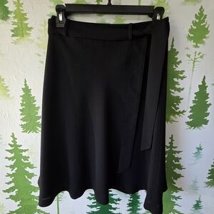 INC International Concepts Black Midi Skirt